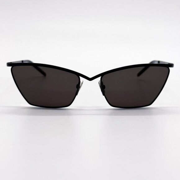 NEW SAINT LAURENT SUNGLASSES SL637 001 BLACK CAT EYE WOMEN EYEWEAR SL 637 001 main image 4